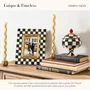 Bomboniere Courtly Check Quadriculada Black - Mackenzie Childs
