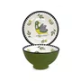 Bowl com Pé 11,5cm Cocorico Verde - Egan