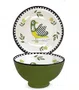 Bowl com Pe 20,5 Cm Verde Cocorico - Egan