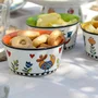 Bowl New Bone China 460ml Laranja Cocorico - Egan Italy