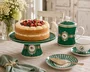 Bule Medallion Esmeralda/verde Love Birds - Pip Studio