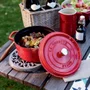 Cacarola Redonda 26cm Cereja - Staub