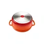 Caçarola Redonda Laranja 29cm 6,8l - Hercules