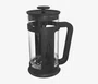 Cafeteira French Press 350ml Preta Smart - Bialetti