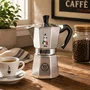 Cafeteira Moka Express 6 Xicaras Omino Prata