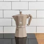 Cafeteira Moka Induçao 6Xic Exclusive Areia - Bialetti
