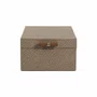 Caixa Quadrada Mdf Palha Biocolor