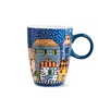 Caneca 430ml Azul Paese Mio - Egan Italy