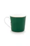 Caneca Grande Medallion Deer Verde Escuro Love Birds - Pip Studio