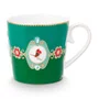 Caneca Grande Medallion Esmeralda Verde - Love Bird