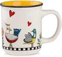 Caneca Mug 380ml Amarelo Cocorico - Egan Italy