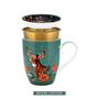 Caneca para Chá com Infusor 3 Peças Deer Verde