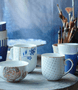 Caneca Pequena Dots - Royal White - Pip Studio