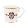 Caneca Pequena Medallion Branco