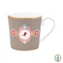 Caneca Pequena Medallion Caqui Love Birds - Pip Studio
