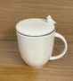 Caneca Porcelana com Tampa Infusor Birds 350ml