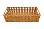 Cesta Retangular Palha Sintetica 37 X23 X 8cm