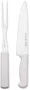 Cj Churrasco Branco 2pc Master Line - Mundial