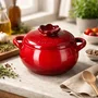 Cocotte Berry 480ml Vermelho Cerise - Le Creuset