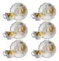 Conj. 6 Xícaras de Café com Pires Toscana - Scalla
