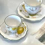 Conj. 6 Xícaras de Café com Pires Toscana - Scalla