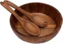 Conj. Saladeira 3pçs Acacia Wood - Mimo Style