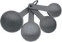 Conjunto 4 Xícaras Medidoras Confeitaria Cinza - Kitchenaid
