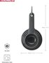 Conjunto 4 Xícaras Medidoras Confeitaria Cinza - Kitchenaid