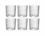 Conjunto 6 Copos de Vidro Transparente Crocodile 330ml - Tuut