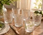 Conjunto 6 Copos de Vidro Transparente Crocodile 330ml - Tuut
