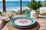 Conjunto 6 Pratos Fundo Coral - Scalla