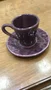 Conjunto 6 Xicaras de Cafe C/ Pires Quasar Roxo - Scalla