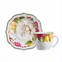 Conjunto 6 Xicaras de Cafe com Pires Imperial - Scalla