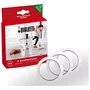 Conjunto com 3 Borrachas para Cafeteira Nouva Moka 3/4 Xicaras - Bialetti