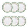 Conjunto de 06 Pratos Sobremesa 23cm Mariè - Strauss