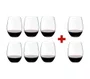 Conjunto de Copos O em Cristal Cabernet Merlot 8 unid. - Riedel