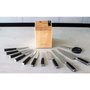 Conjunto Facas Forjadas com Cepo Afiador 12 Peças - Kitchenaid