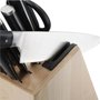Conjunto Facas Forjadas com Cepo Afiador 12 Peças - Kitchenaid
