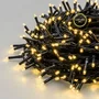 Cordao 500 Leds Branco Quente Bivolt 50m Uso Externo - Tok de Casa