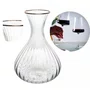 Decanter de Cristal Ecológico com Fio de Ouro Optic 1,5l - Wollf