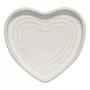 Descanso para Colher Coração 13cm Branco White - Le Creuset