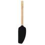 Espátula Batedora Bambu e Silicone Preto - Kitchenaid