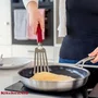 Espatula Flexivel Perfurada 32cm em Inox Vermelho - Kitchenaid