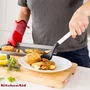 Espátula Perfurada 35cm Cozinha em Nylon Branca - Kitchenaid