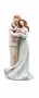 Figura Decorativa Familia de Resina 12cm X 10cm X 25cm