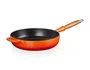 Frigideira Saute com Cabo de Madeira 28cm Signature Laranja - Le Creuset