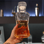 Garrafa para Whisky de Vidro com Tampa 850ml