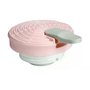 Garrafa Térmica Revestida com Rattan de Plástico 1l Rosa