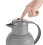 Garrafa Térmica Wave Samba Cinza 1 Litro - Emsa