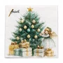 Guardanapo Papel Anjo na Árvore Natal 33x33 20 Folhas - Ambiente